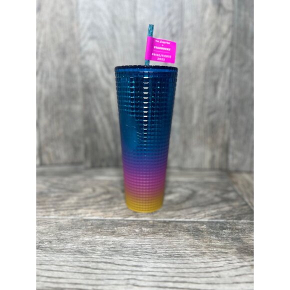 Tim Singleton + Starbucks 2023 Pride 24 Oz Tumbler Cup NWT - Picture 1 of 5